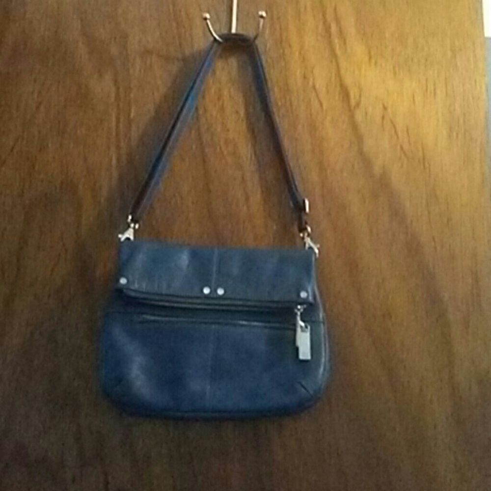 Tignanello leather cross body purse